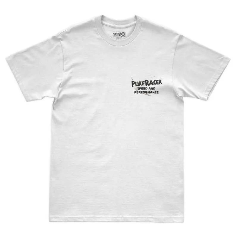 PURERACER CAMISETA MX HELMET WHITE