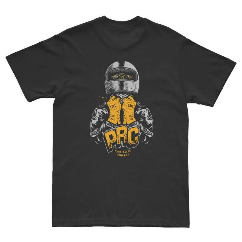 PURERACER CAMISETA SIR RIDER BLACK