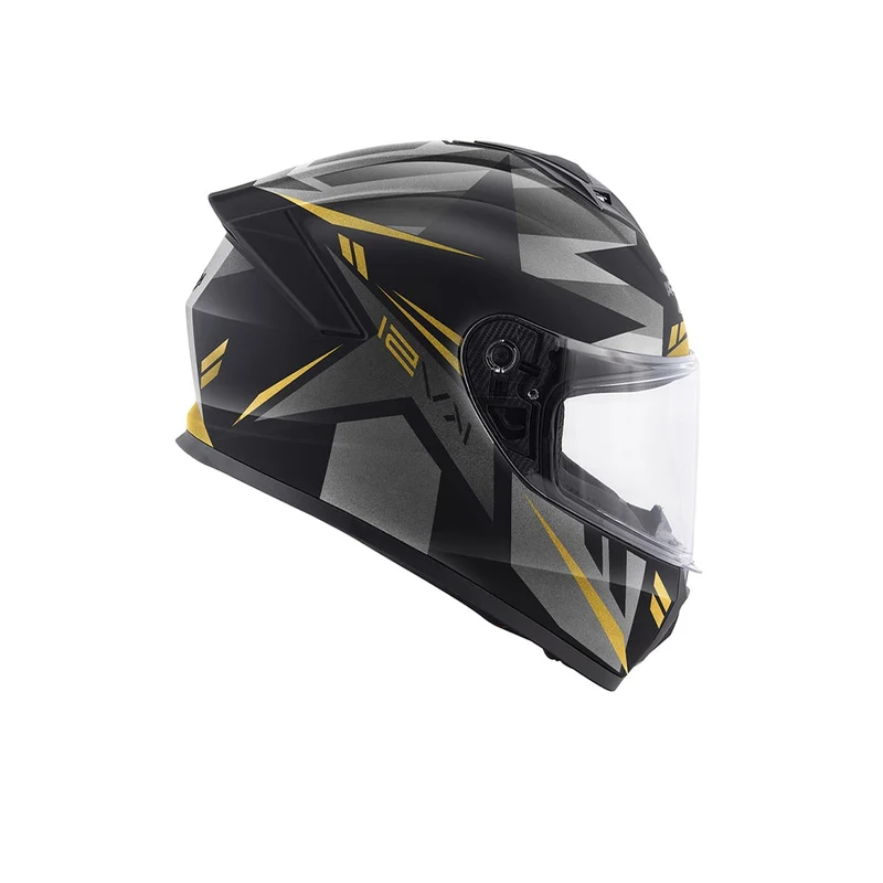 KAPPA KV51 ZENITH ABS moto integral Casco negro titanio mate dorado oscuro