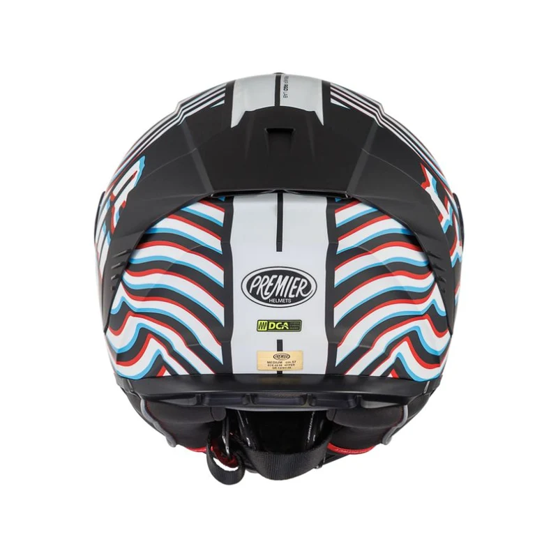 PREMIER CASCO HYPER PS Y8 BM NEGRO BLANCO