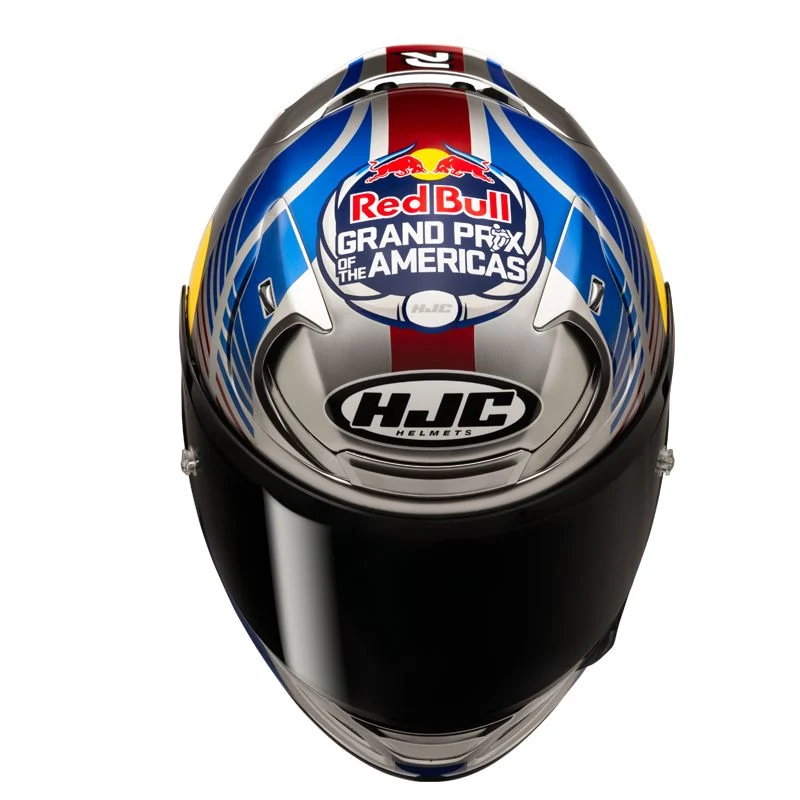 HJC RPHA12 RED BULL AUSTIN GP 2 MC21 DE MOTOCICLETA CASCO INTEGRAL
