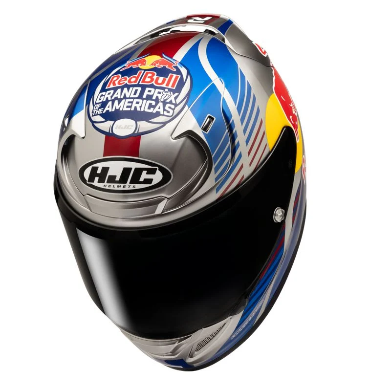 HJC RPHA12 RED BULL AUSTIN GP 2 MC21 DE MOTOCICLETA CASCO INTEGRAL