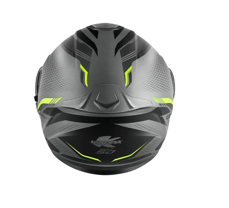 KAPPA KV50 ESCALADE MODULAR CASCO TITANIO MATE AMARILLO
