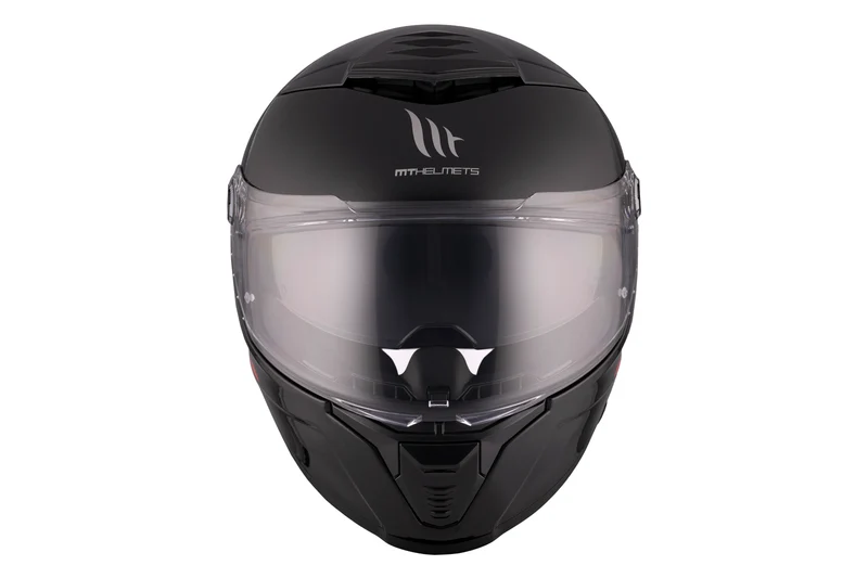 MT THUNDER 4 SV SOLID INTEGRAL DEPORTIVO CASCO DE MOTO A1 NEGRO BRILLANTE
