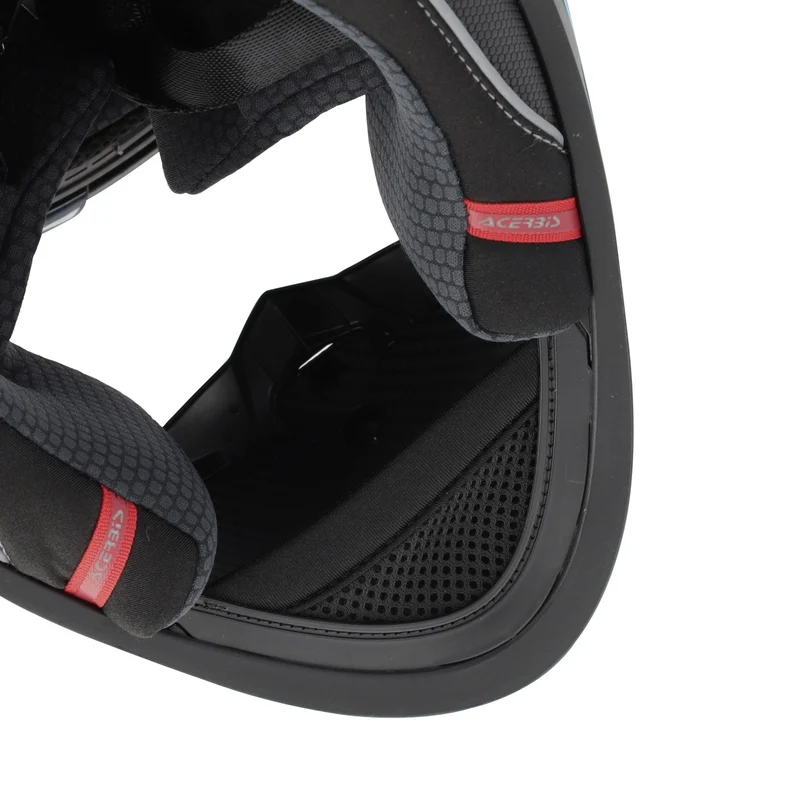 ACERBIS CASCO X-WAY GRAPHIC AZUL NARANJA