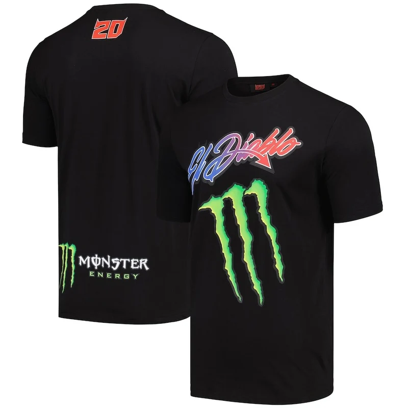 Fabio Quartararo Monster Camiseta Monster Energy Yamaha Dual