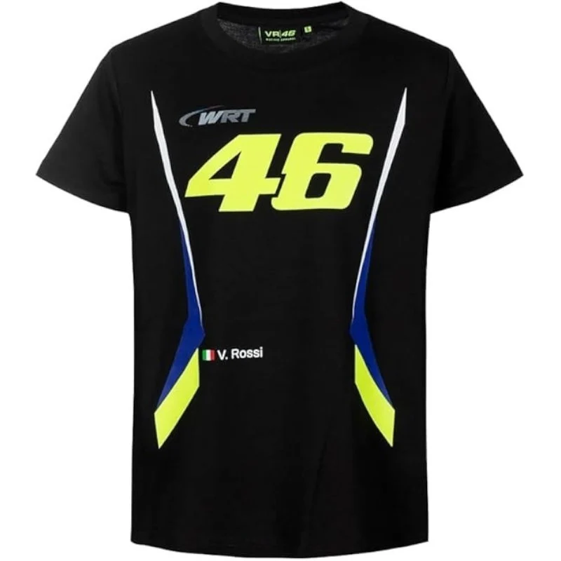 VR46 WRT NIÑOS CAMISETA NEGRO