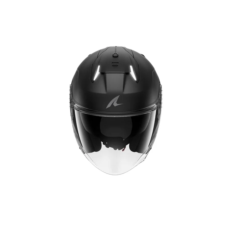 SHARK SKWAL i3 JET BLANK CASCO ABIERTO MOTOCICLETA NEGRO MATE