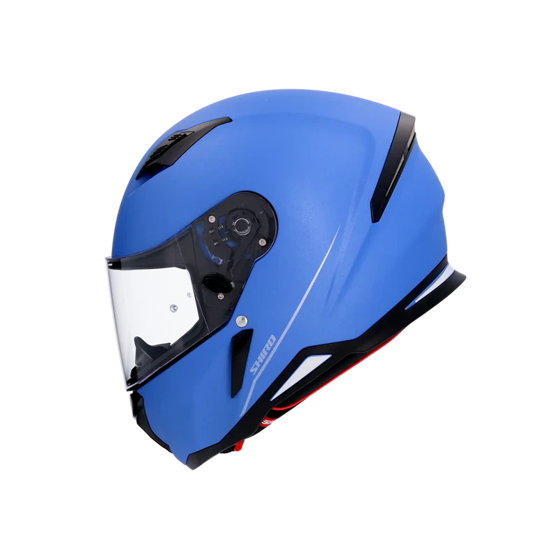 SHIRO CASCO SH-890 HUNTER MONOCOLOR AZUL