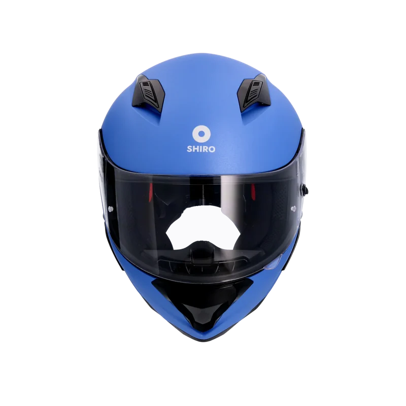 SHIRO CASCO SH-890 HUNTER MONOCOLOR AZUL