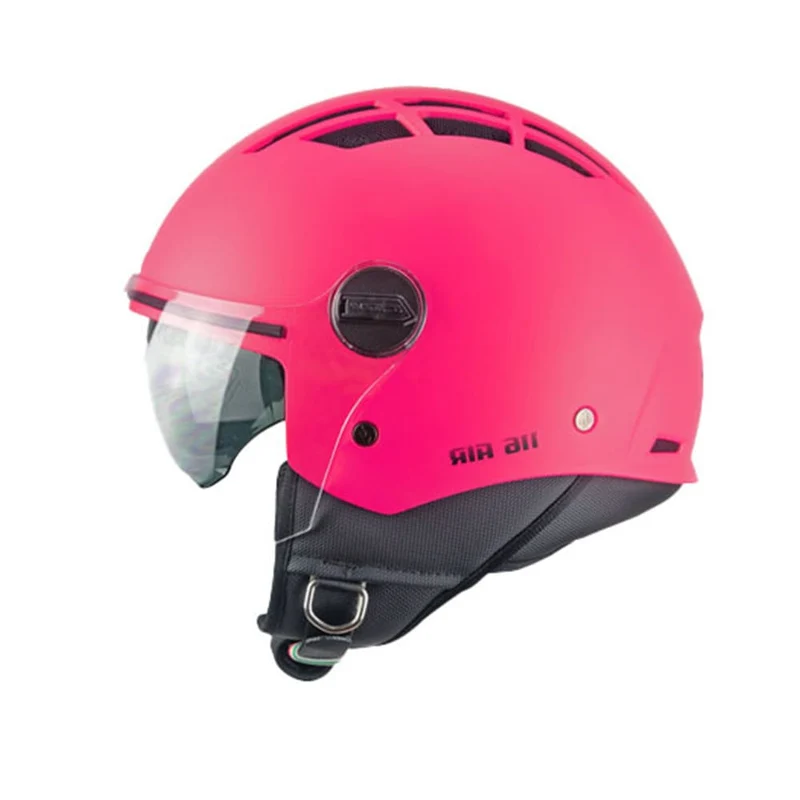 CGM 116A AIR MONO Scooter Jet Casco Rosa Fluo Mate