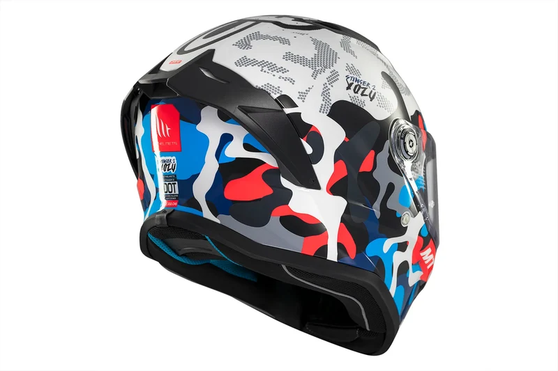 MT STINGER 2 YOZU INTEGRALES CASCO DE MOTO A7 BRILLO