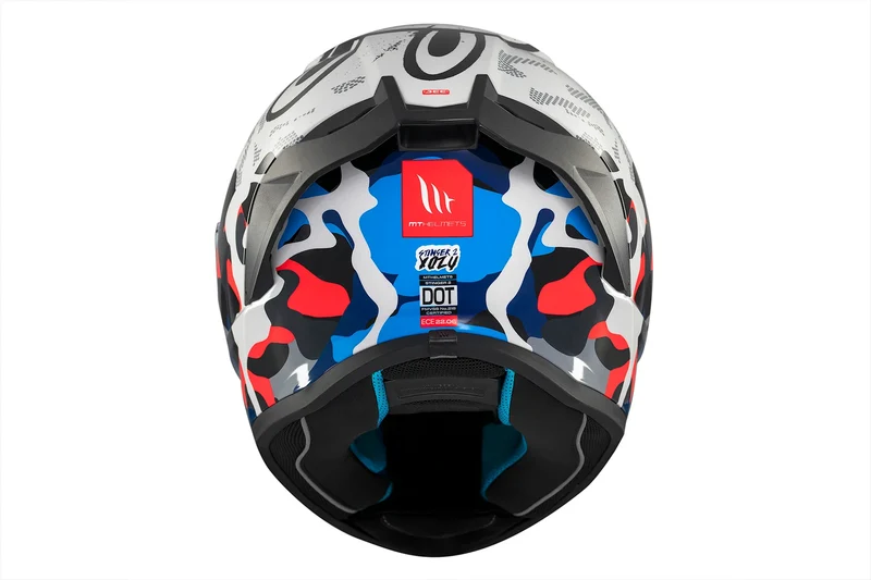 MT STINGER 2 YOZU INTEGRALES CASCO DE MOTO A7 BRILLO
