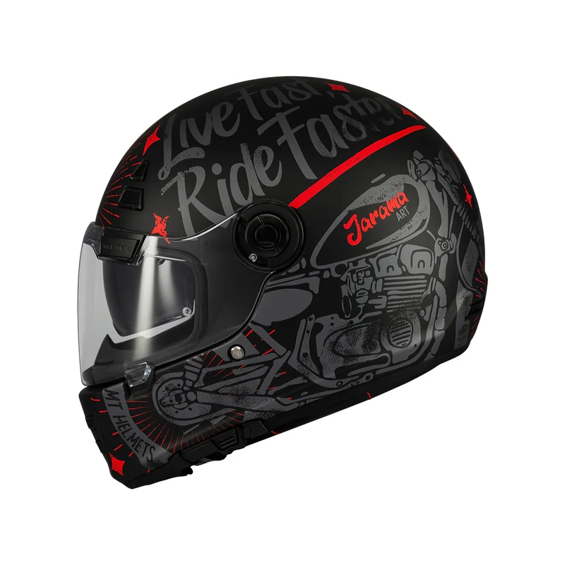 MT JARAMA SV ART INTEGRAL RETRO INTEGRAL CASCO DE MOTO E5 MATE