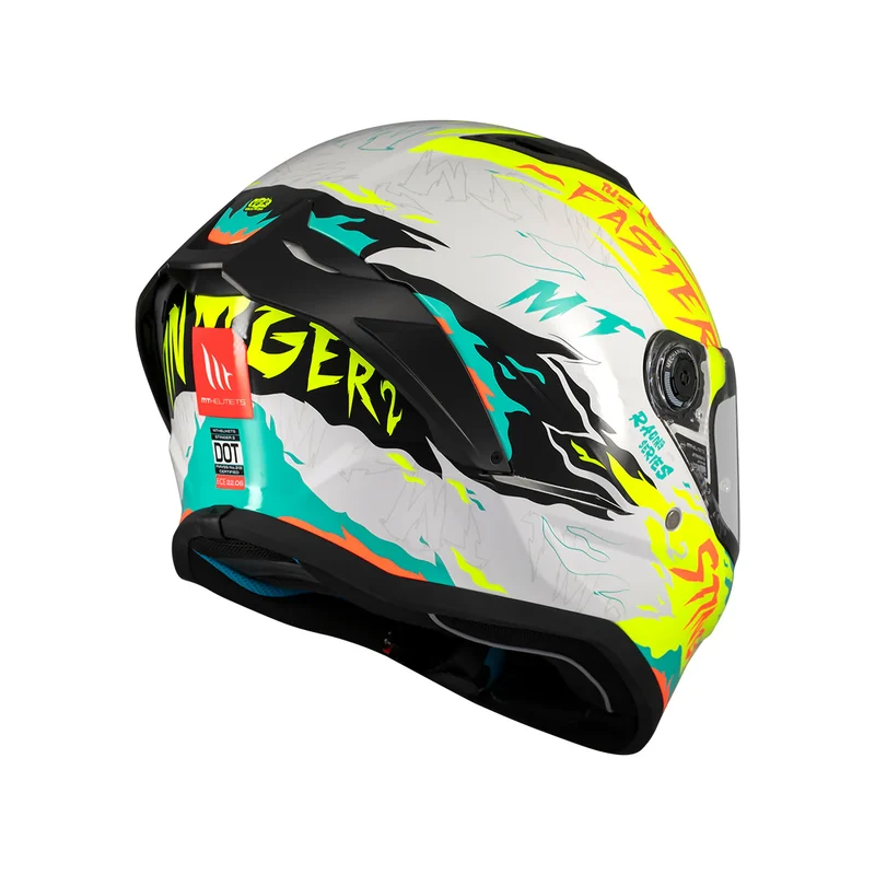 MT STINGER 2 ARDENT INTEGRALES CASCO DE MOTO A3 ACABADO BRILLANTE