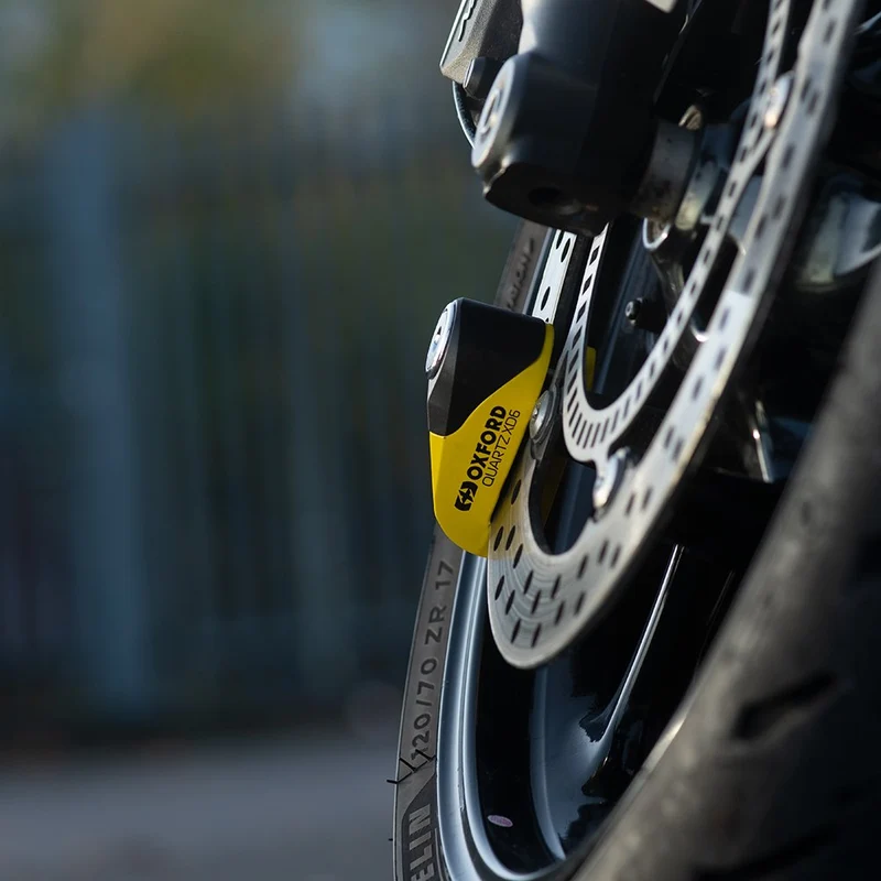 OXFORD QUARTZ XD6 DISC LOCK YELLOW/BLACK
