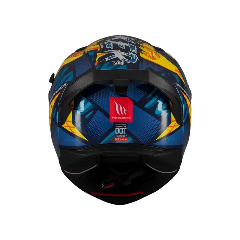 MT BRAKES SV FURY INTEGRAL DEPORTIVO CASCO DE MOTO C17 BRILLANTE