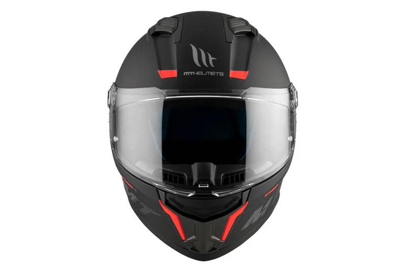 MT STINGER 2 SOLID TOURING S PARA INTEGRALES CASCO DE MOTO A1 NEGRO MATE