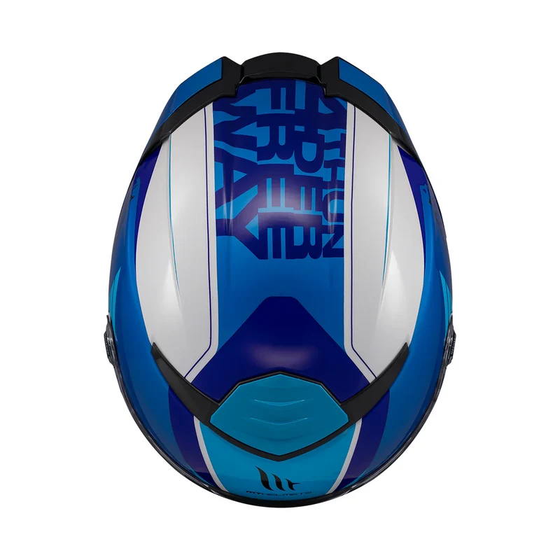 MT THUNDER 4 SV FREEWAY INTEGRAL DEPORTIVO CASCO DE MOTO A17 BRILLO
