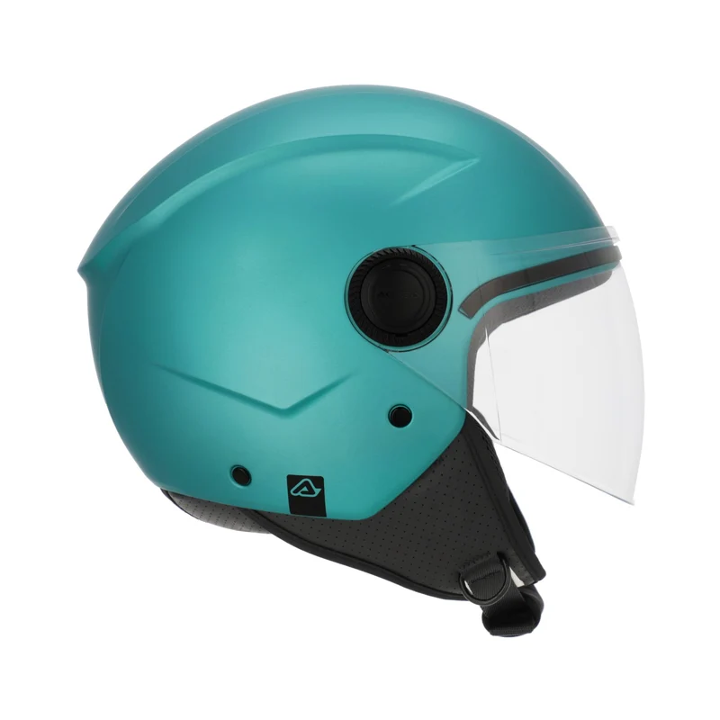 ACERBIS CASCO JET BREZZA METALLIC TURQUESA