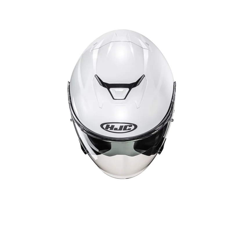 HJC i31 UNI Casco De Moto Jet Urbano Blanco Perla