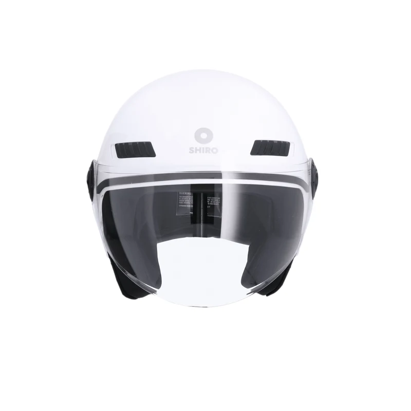 SHIRO CASCO SH-62 KIOTO MONOCOLOR BLANCO