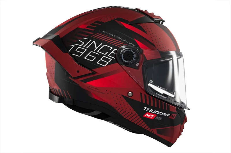 MT THUNDER 4 SV LUMINENCE INTEGRAL DEPORTIVO CASCO DE MOTO D5 MATE
