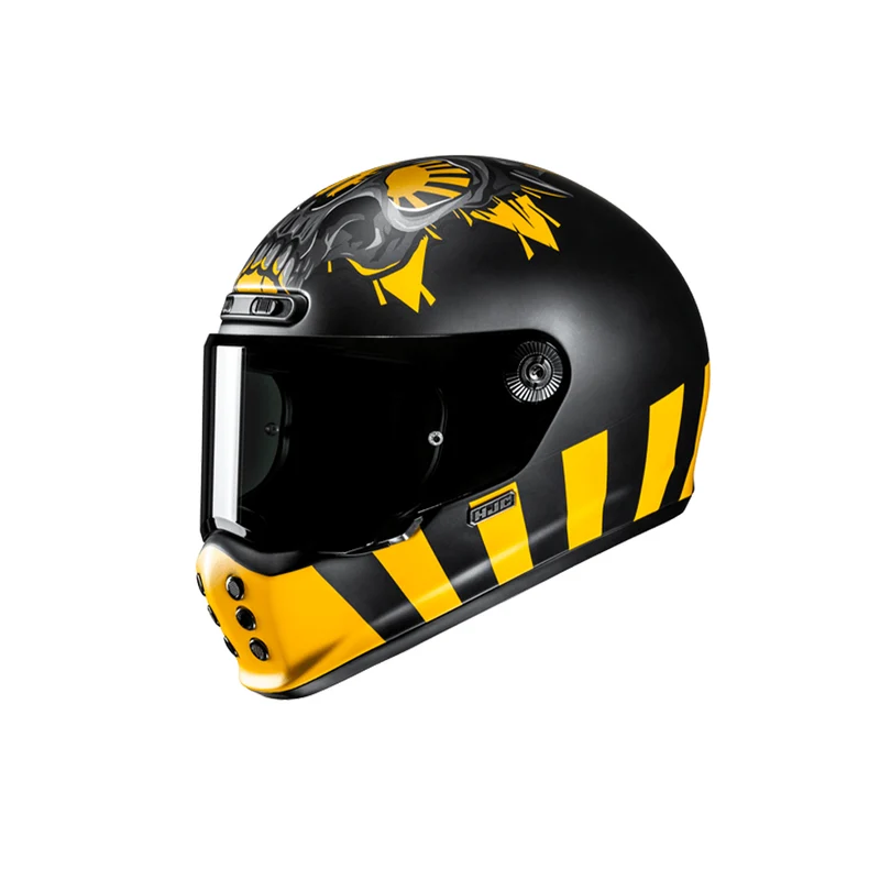 HJC V10 CRANIA MC3SF Para Motocicleta Estilo Vintage Integral Casco