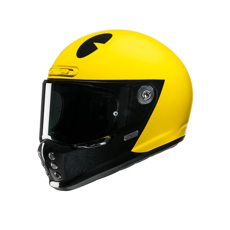 HJC V10 PAC-MAN BANDAI NAMCO MC3 AMARILLO/NEGRO