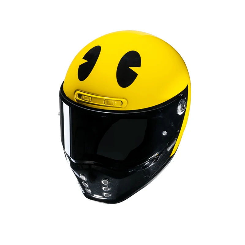 HJC V10 PAC-MAN BANDAI NAMCO MC3 AMARILLO/NEGRO