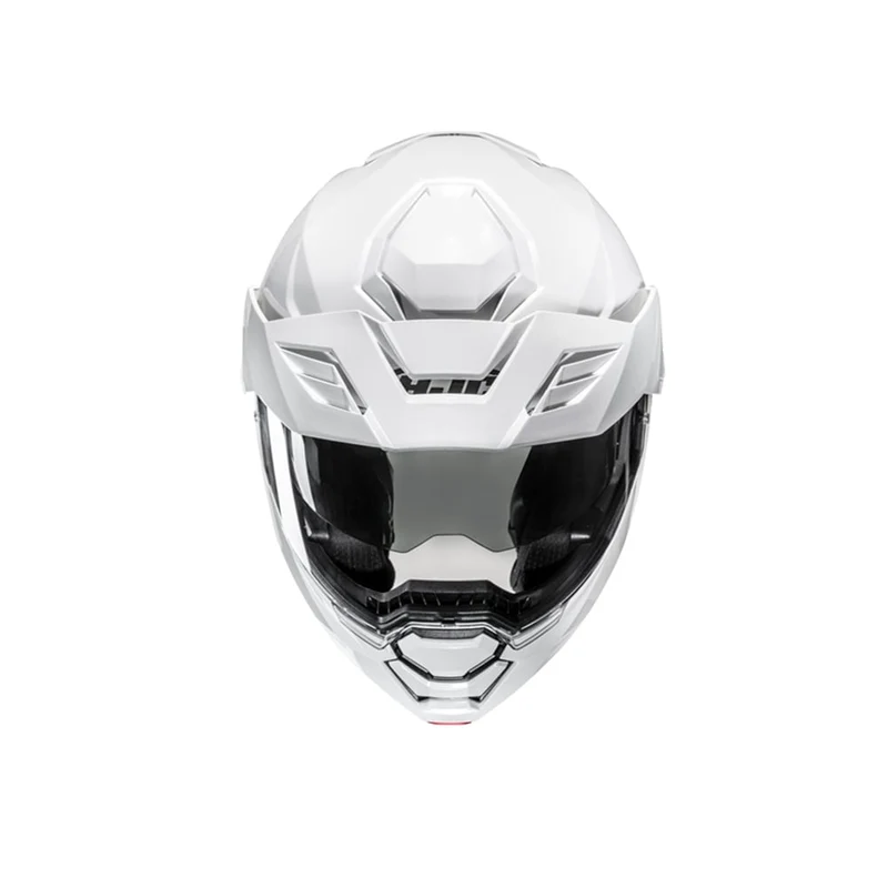 HJC I80 Casco de motocicleta con frente abatible, color blanco perlado