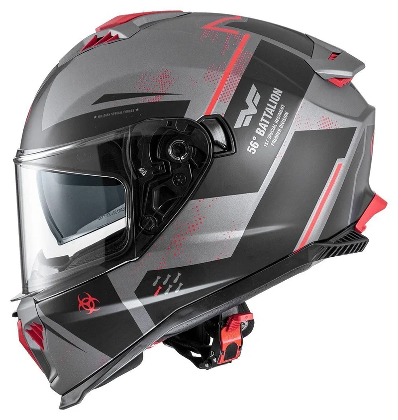 PREMIER TYPHOON BA17BM CASCO INTEGRAL DE MOTOCICLETA