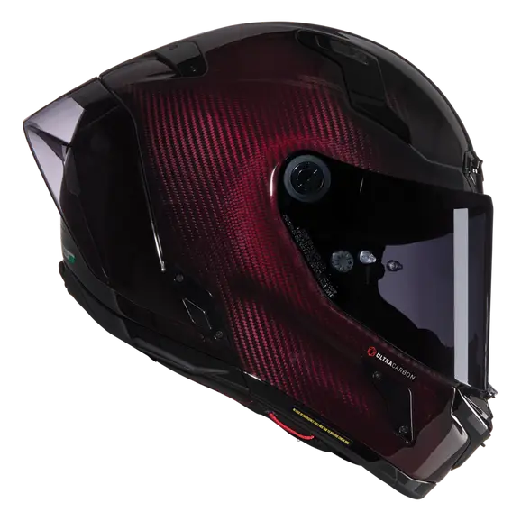 NOLAN X-804 RS ULTRA CARBON LIQUIDO 326 Integral Casco Rosso