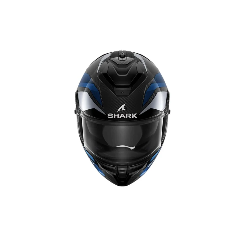 SHARK SPARTAN GT PRO RITMO Integral Casco Carbono Azul Cromado