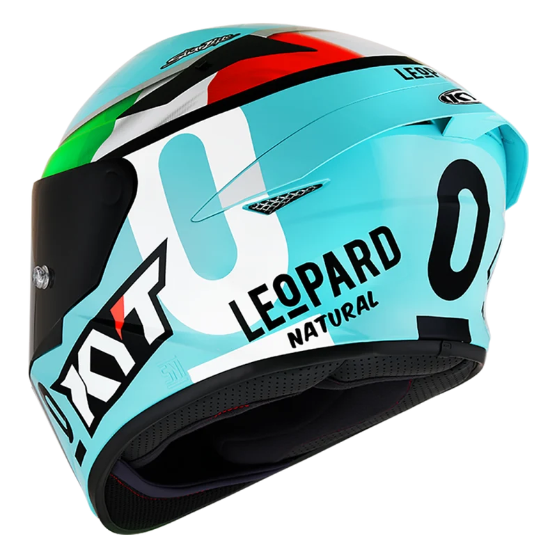 KYT-CASCO TT-COURSE REPLICA LEOPARD TRICOLORE