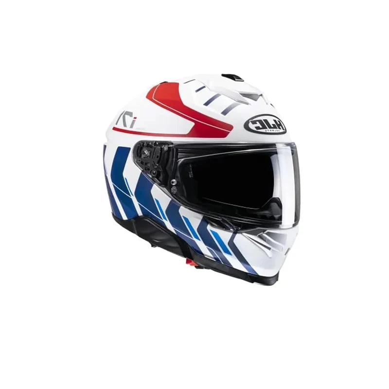 HJC I71 SIMO MC21SF DE TURISMO DE MOTO CASCO INTEGRAL BOANCO AZUL ROJO