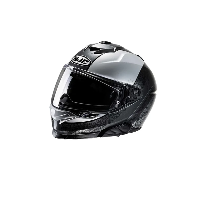 HJC I71 SERA MC5 Casco Moto Integral Deportivo Negro Gris