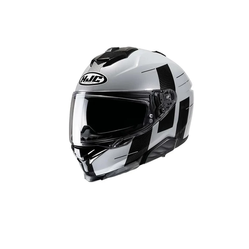 HJC I71 PEKA MC5 DEPORTIVO DE MOTO INTEGRAL CASCO GRIS NEGRO