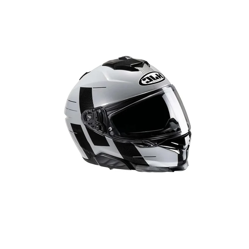 HJC I71 PEKA MC5 DEPORTIVO DE MOTO INTEGRAL CASCO GRIS NEGRO