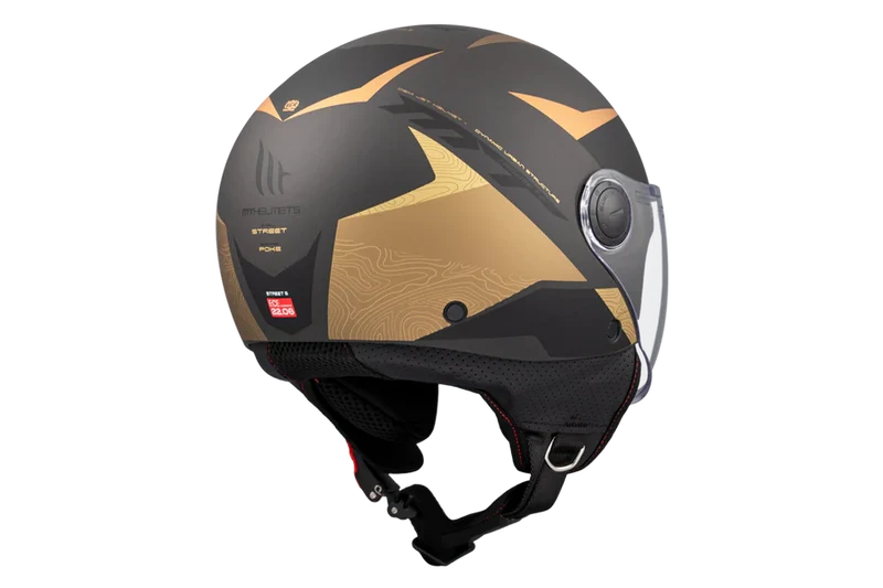 MT STREET S POKE ABIERTO SCOOTER ESTILO CLÃ¡SICO MODULAR CASCO DE MOTO C9 MATT