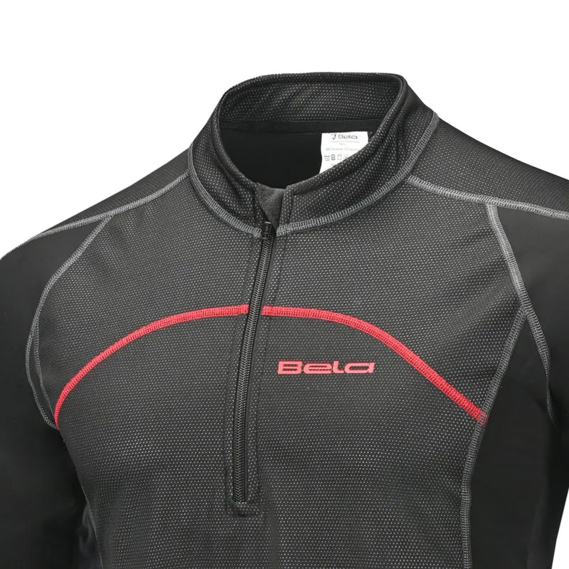 BELA POD TERMICO INNER SHIRT NEGRO ROJO