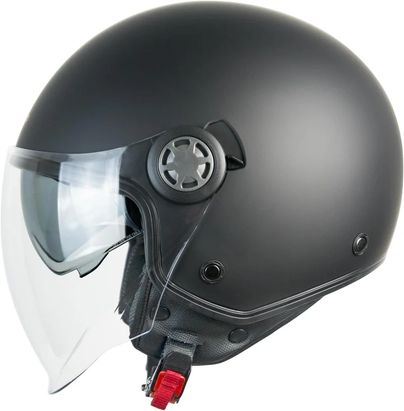 SKA-P - 1SHA ZEN MONO Jet Casco Negro mate