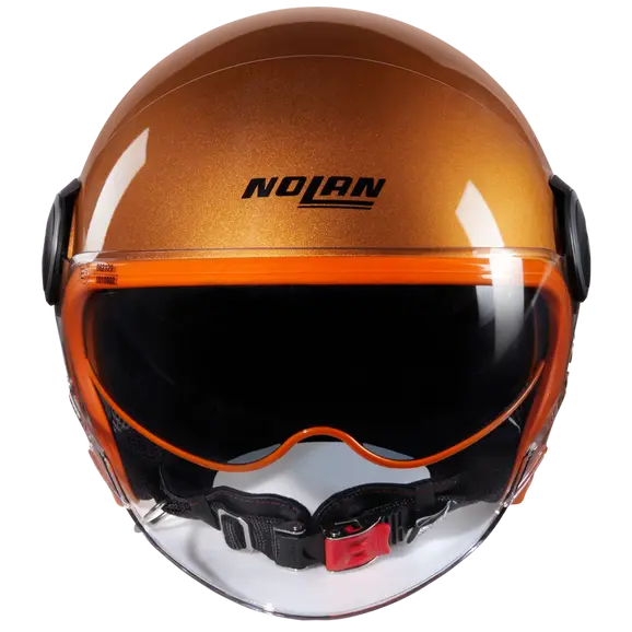 NOLAN N21 VISOR OCIO 348 Jet Casco Ocra Arancione