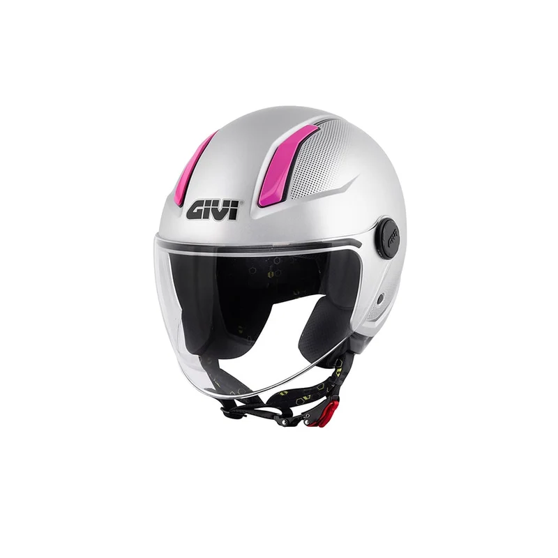 GIVI CASCOS DEMI-JET H117B MAT SILVER - G779