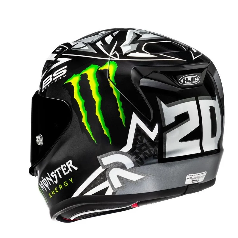 HJC RPHA 12 QUARTARARO REPLICA MC5 BLACK