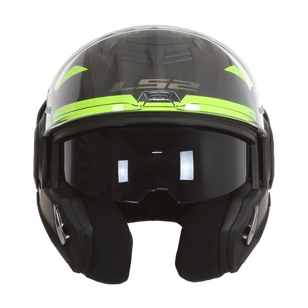 LS2 FF906 ADVANT REVO BLACK H-V YELLOW