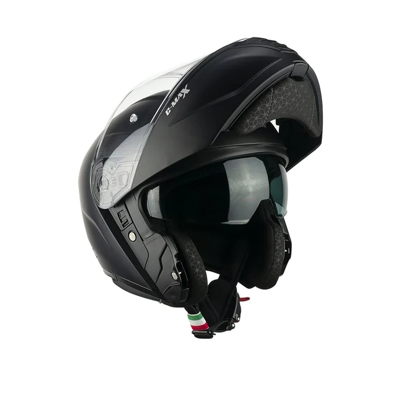 CGM 569A C-MAX Mono Modular Casco Moto Abatible Negro
