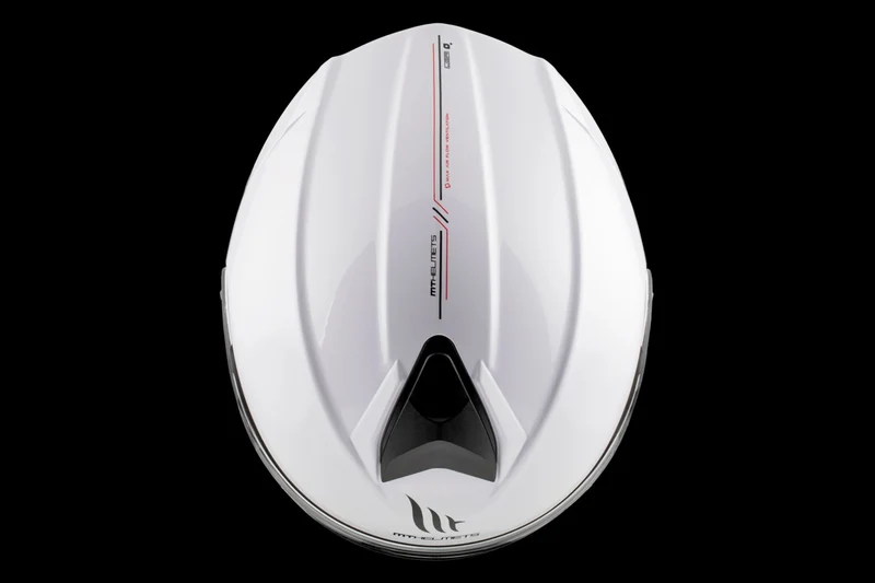 MT GENESIS SV SOLID MODULAR CASCO DE MOTO A0 BLANCO BRILLANTE