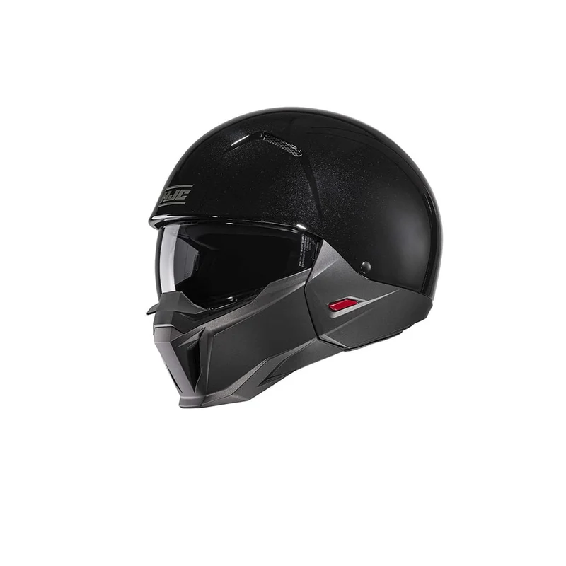 HJC I20 United abierto motocicleta Casco metalizado negro