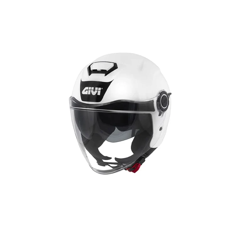 GIVI H125B B910 MOTO JET CASCOS PIENO LÚCIDO BLANCO